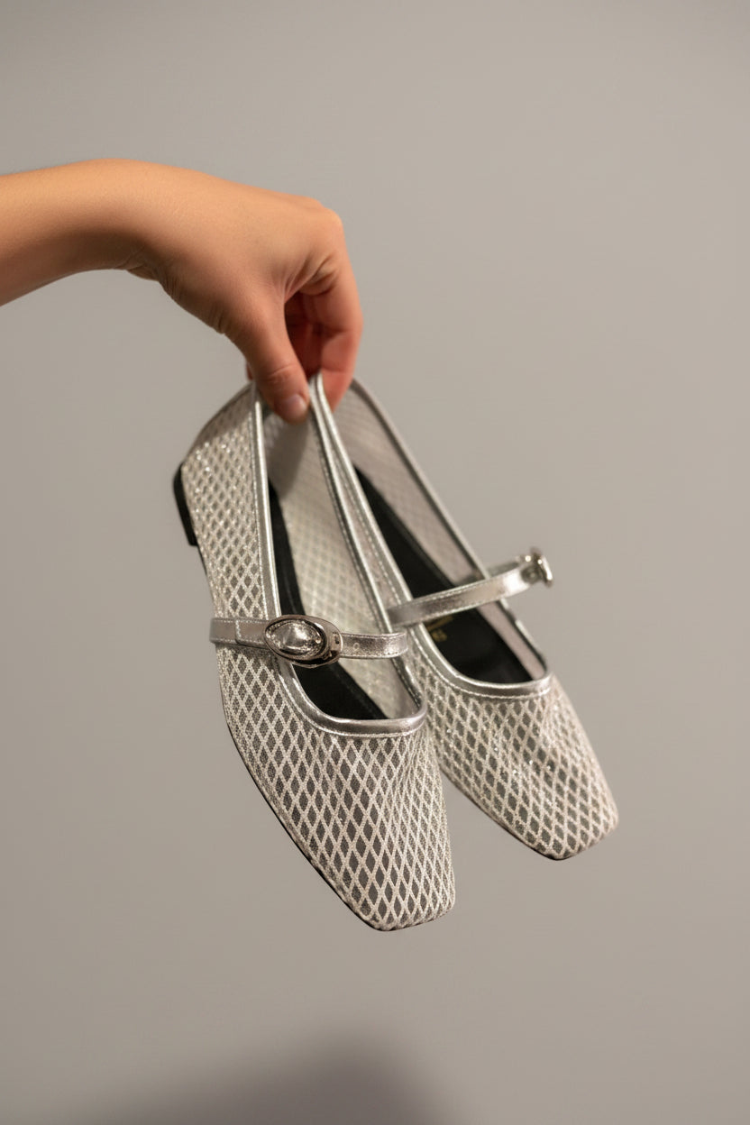 BALERINA MALLA PLATA