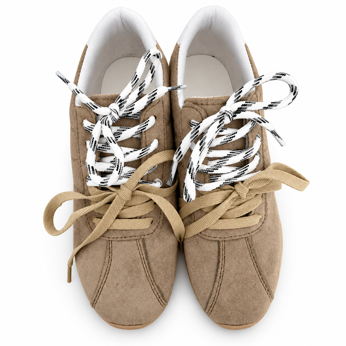 NAMPA Topo – Tenis Casuales de Gamuza con Doble Agujeta