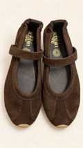 BALI CHOCOLATE | Mary Jane Sneaker de Gamuza