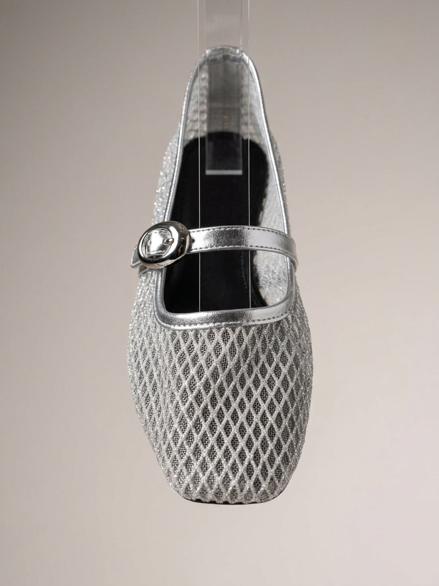 BALERINA MALLA PLATA