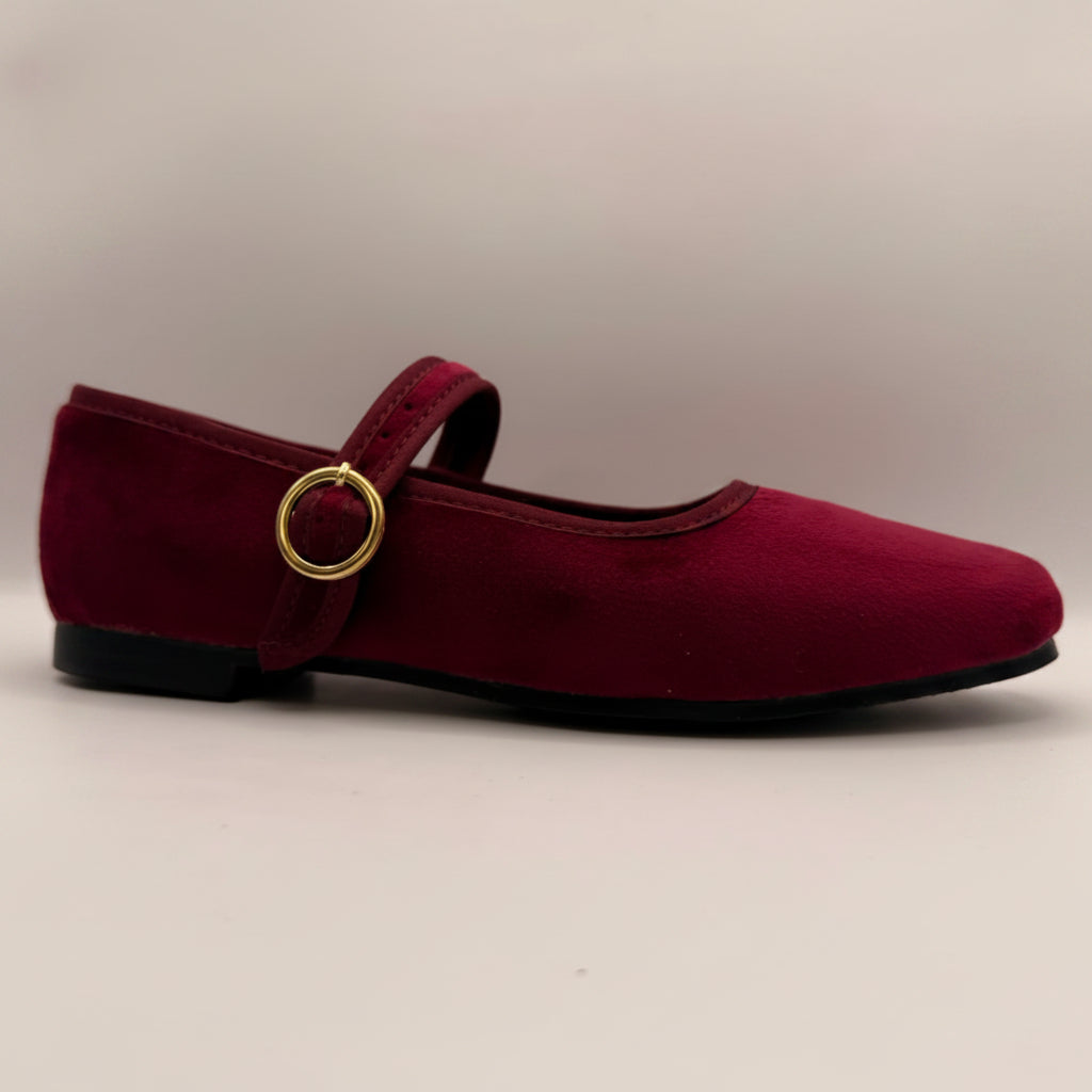 MARY JANE VERONA — BURGUNDY