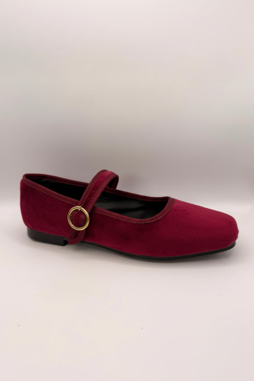 MARY JANE VERONA — BURGUNDY