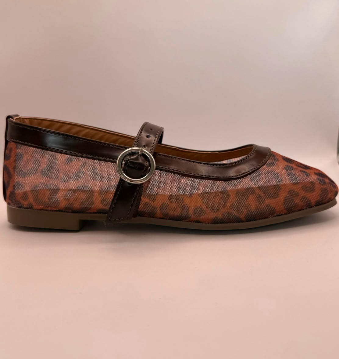 Ballerina Roma Leopard