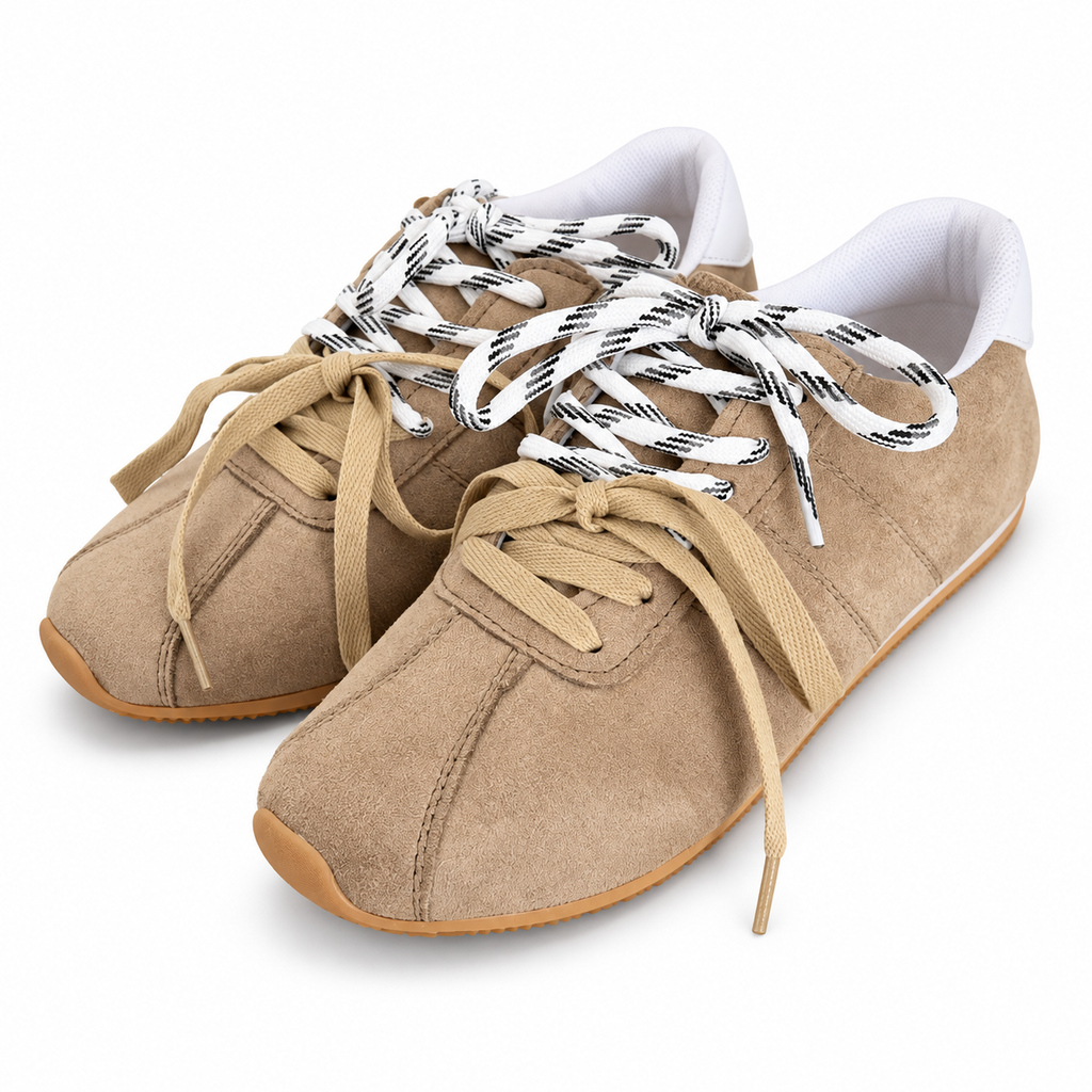 NAMPA Topo – Tenis Casuales de Gamuza con Doble Agujeta
