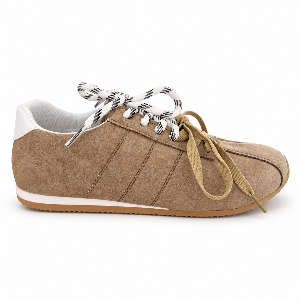 NAMPA Topo – Tenis Casuales de Gamuza con Doble Agujeta