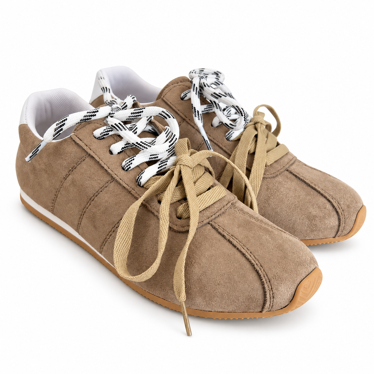 NAMPA Topo – Tenis Casuales de Gamuza con Doble Agujeta